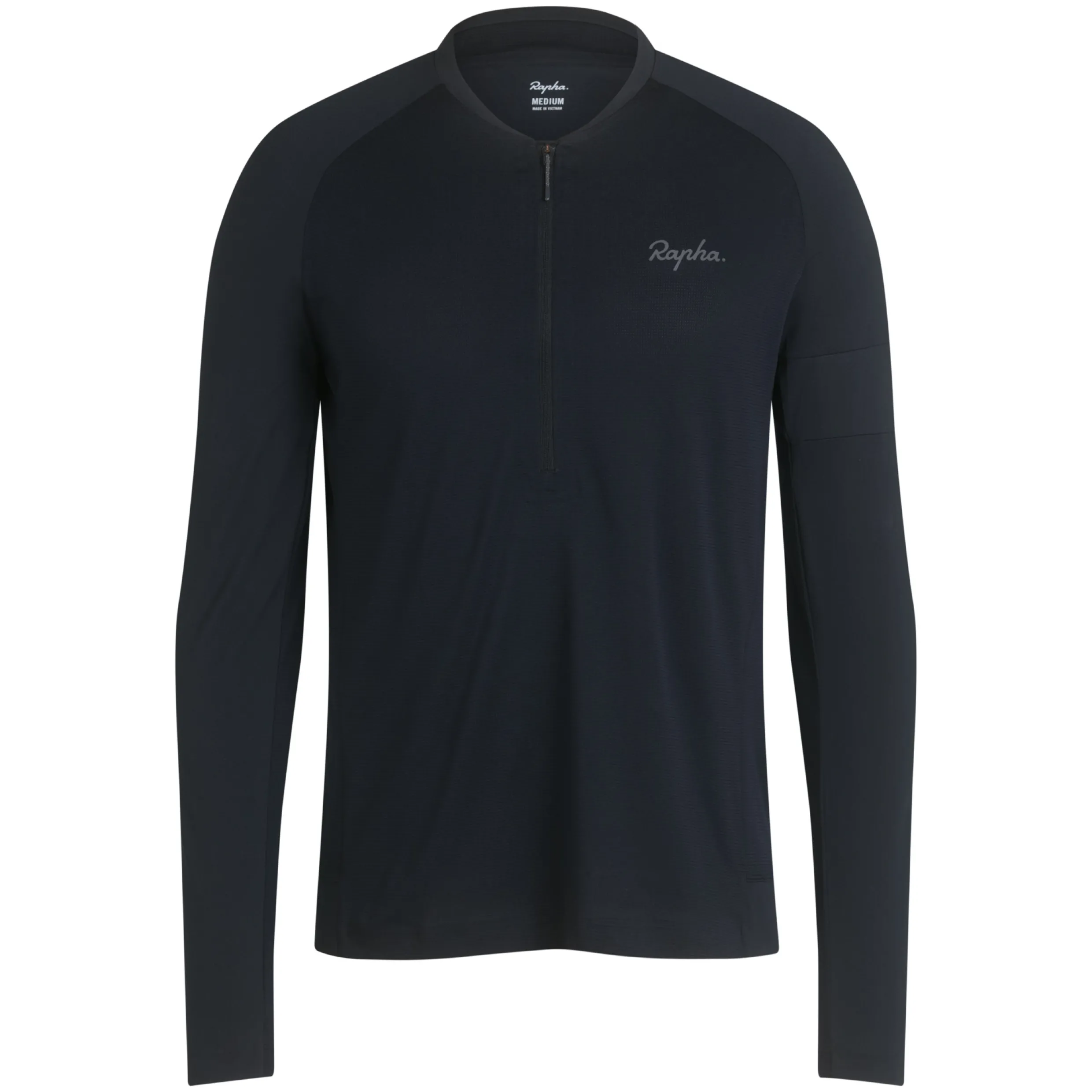 Rapha Men's Explore Long Sleeve Zip Neck Tech T-shirt