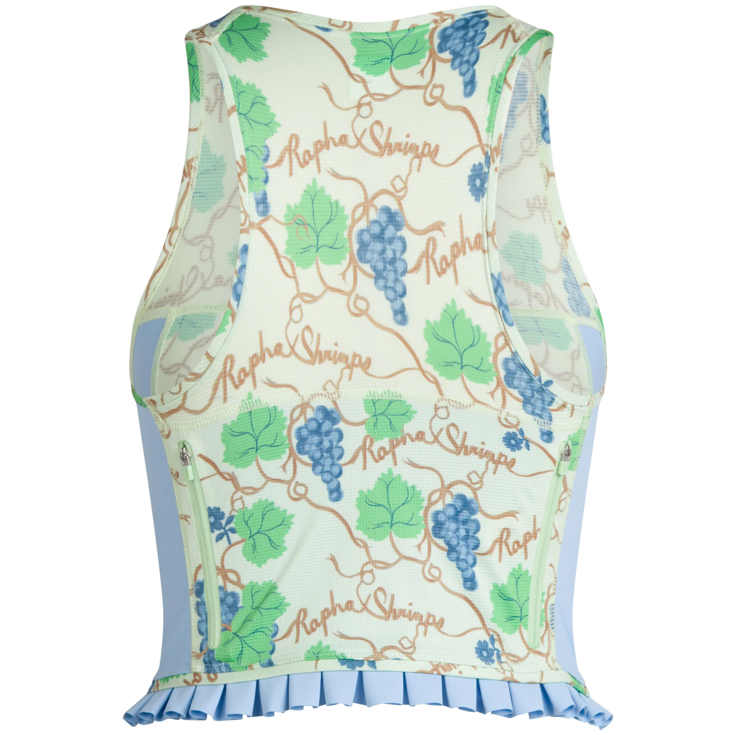 Women Rapha + Shrimps Cropped Zip Tank