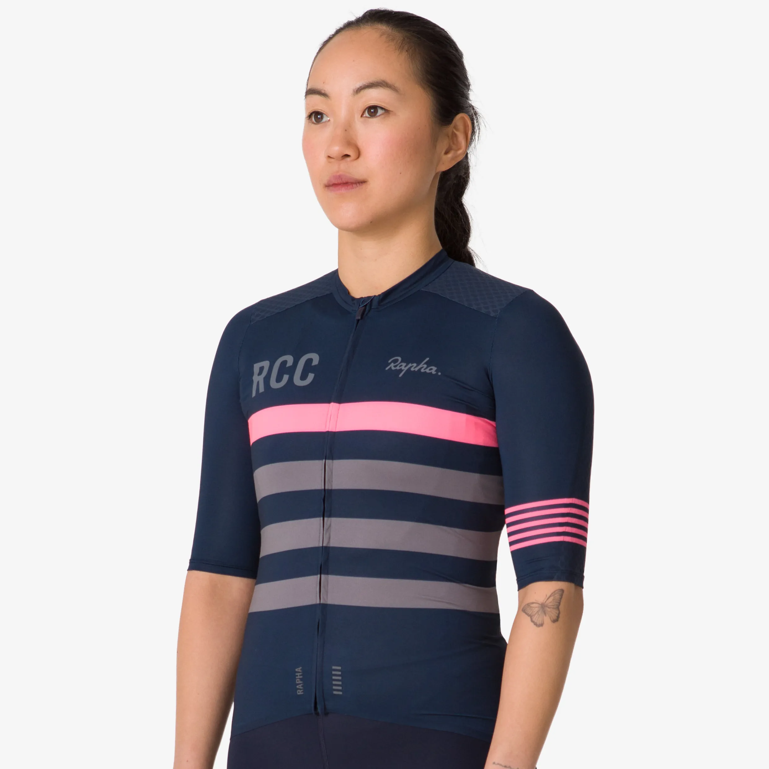 Women Rapha RCC Women`s Pro Team Aero Jersey.