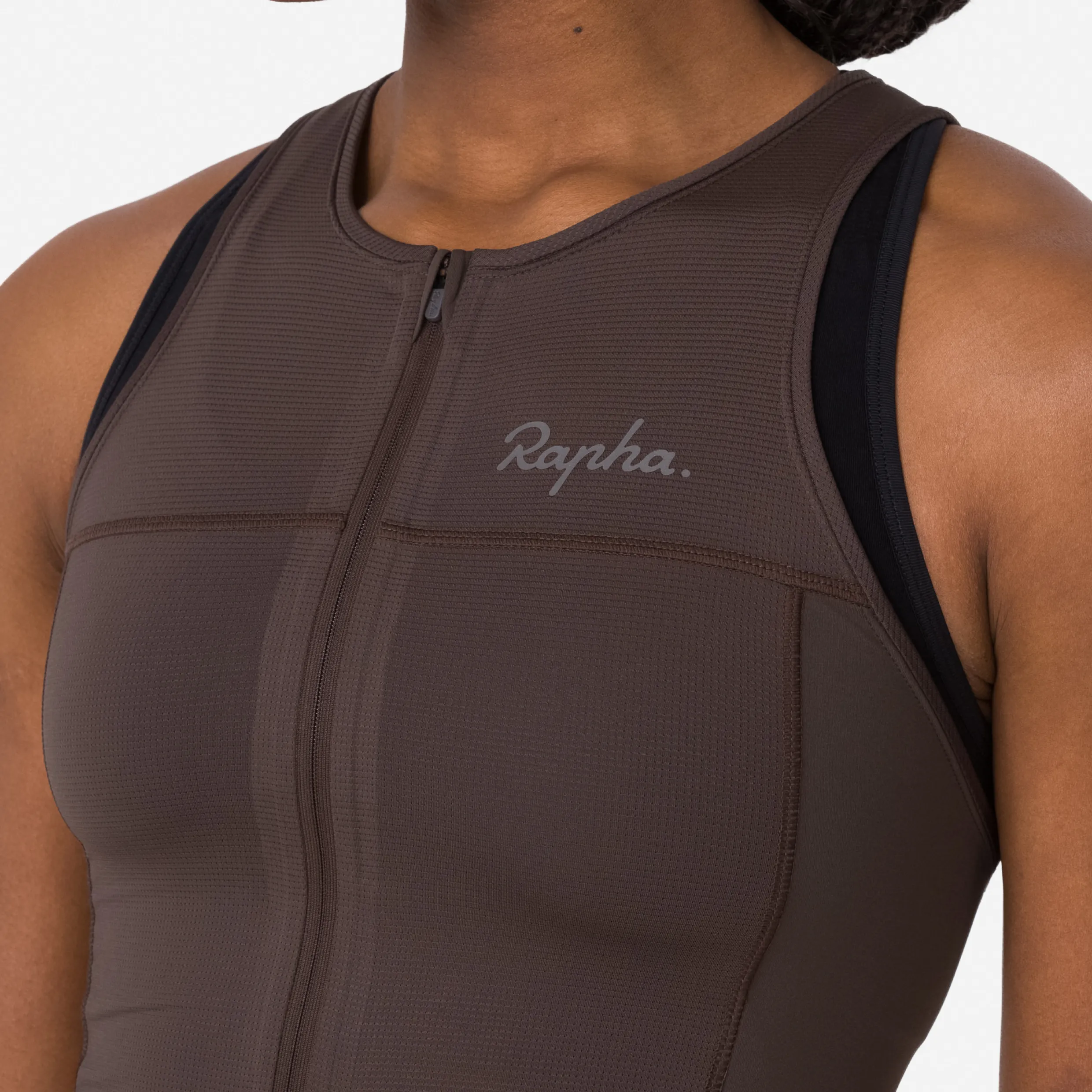 Women Rapha Women's Cropped Zip Tank