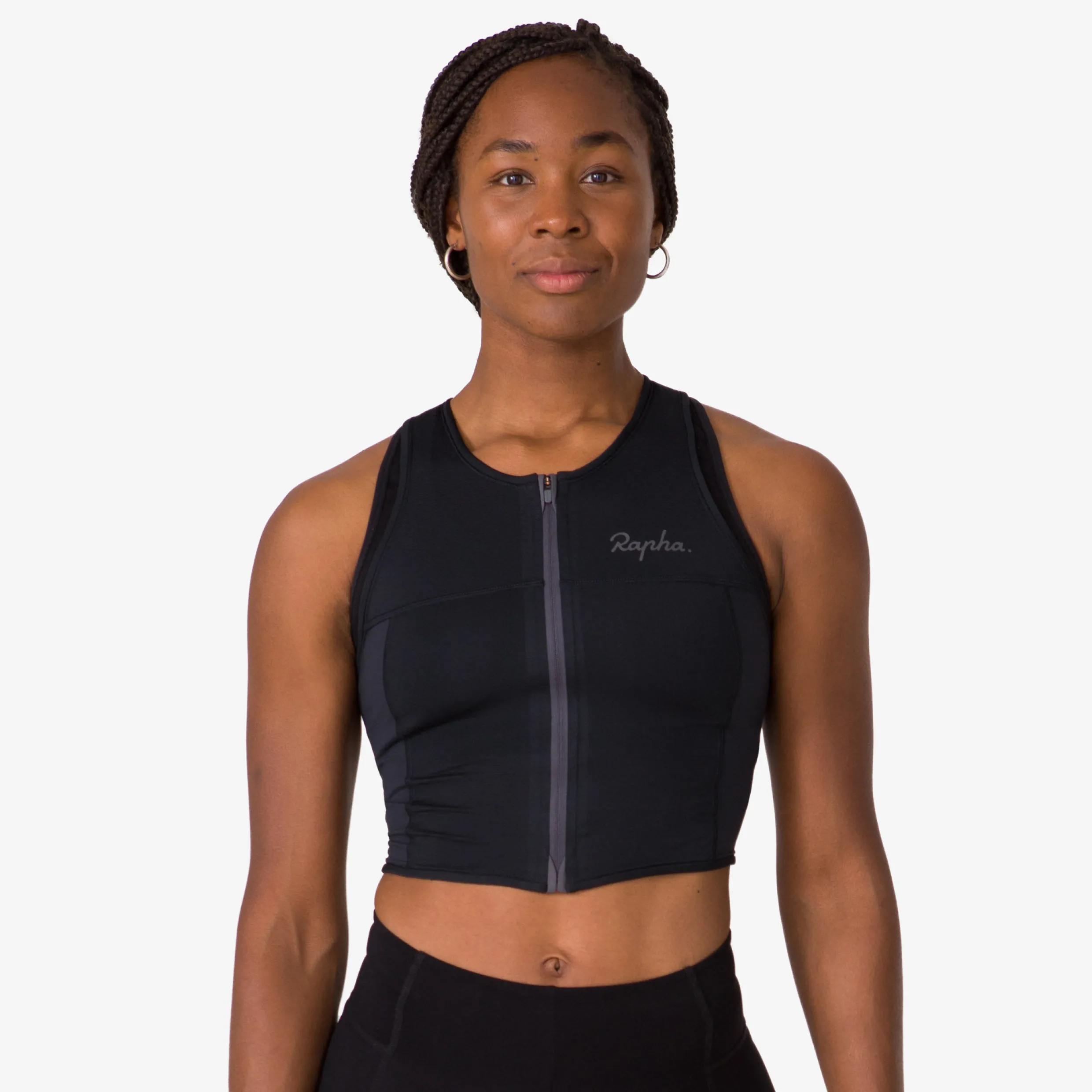 Women Rapha Women's Cropped Zip Tank