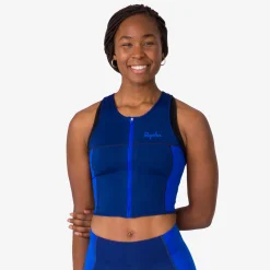 Women Rapha Women's Cropped Zip Tank
