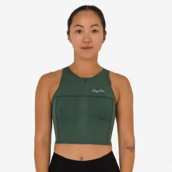 Women Rapha Women's Cropped Zip Tank