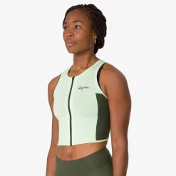 Women Rapha Women's Cropped Zip Tank