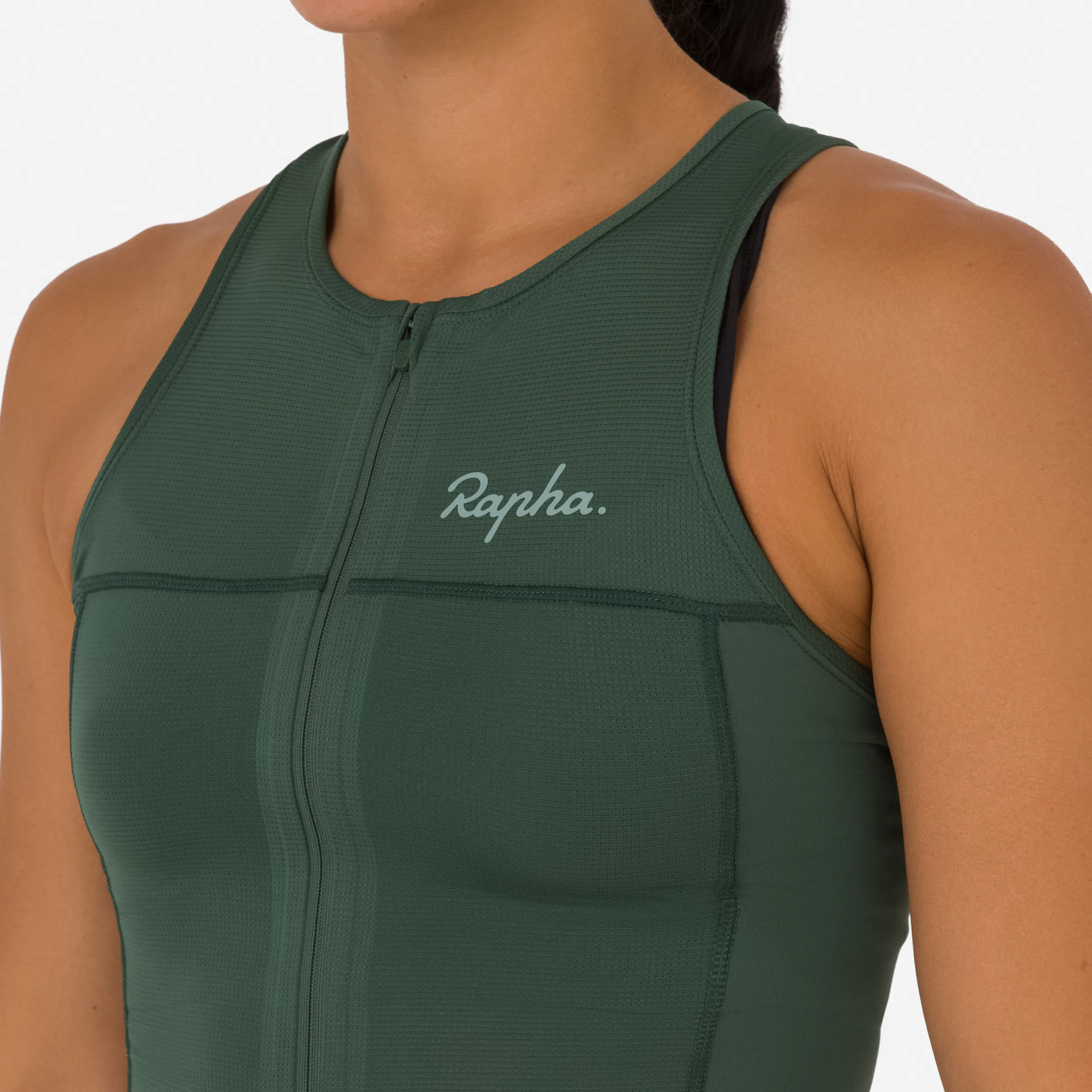 Women Rapha Women's Cropped Zip Tank