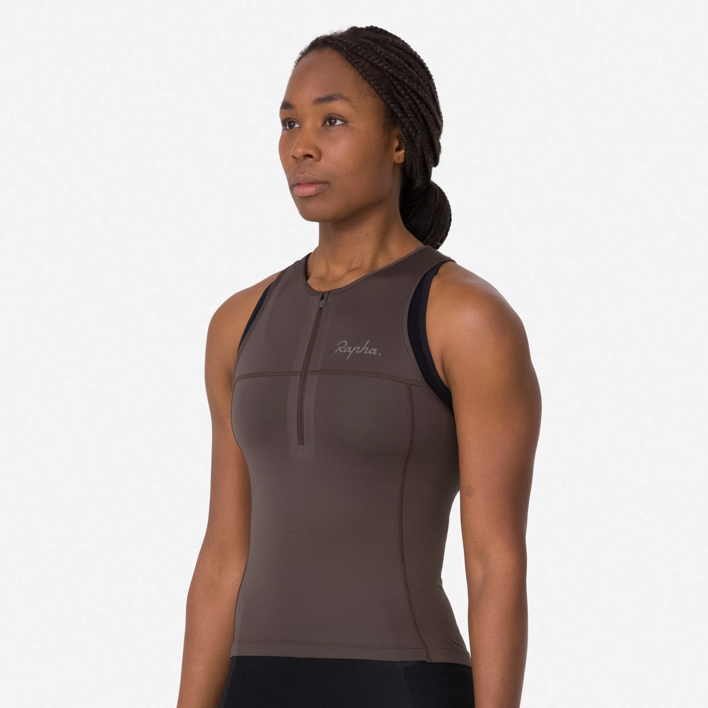 Women Rapha Women's Half Zip Tank