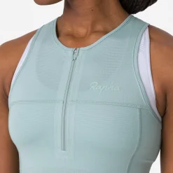 Women Rapha Women's Half Zip Tank