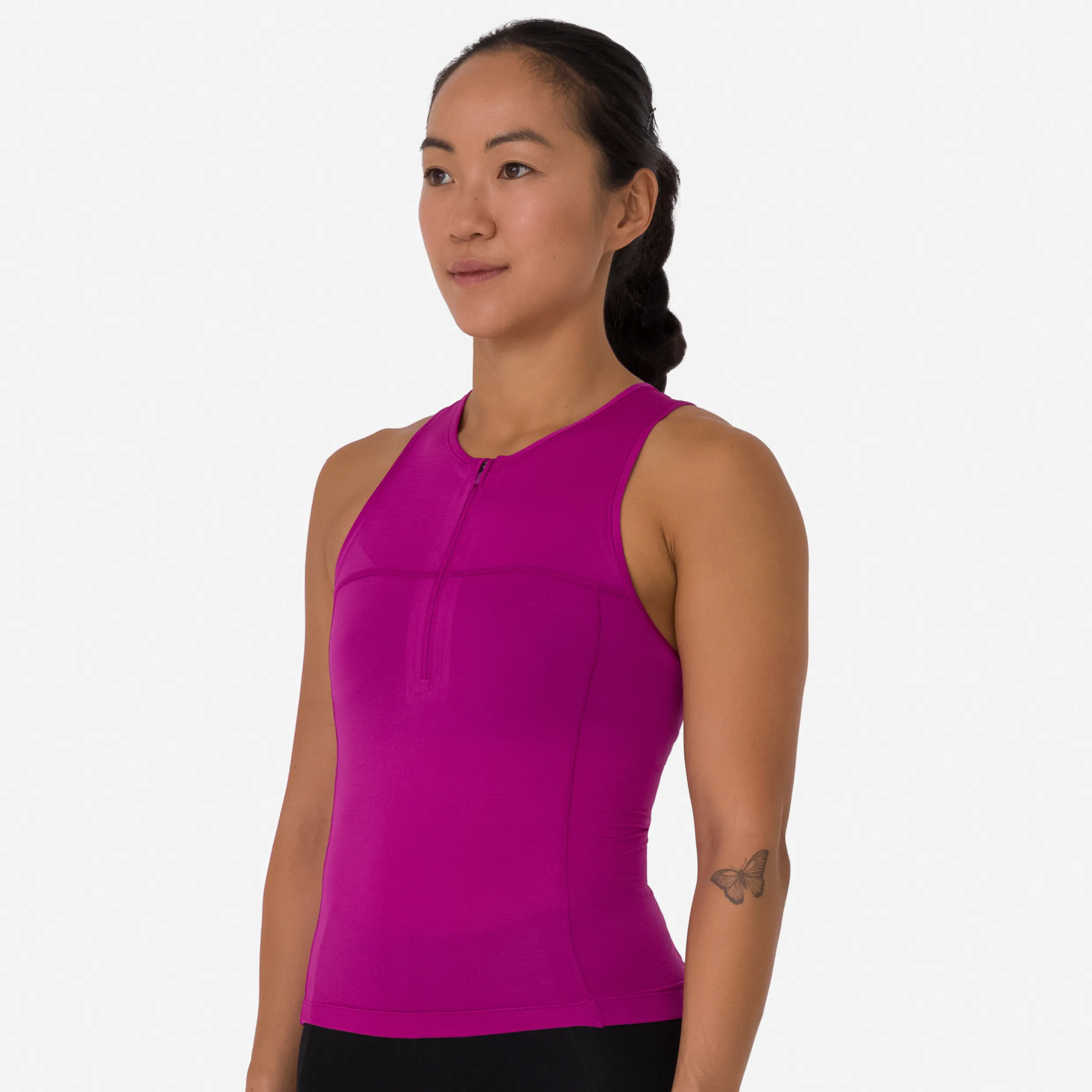 Women Rapha Women's Half Zip Tank