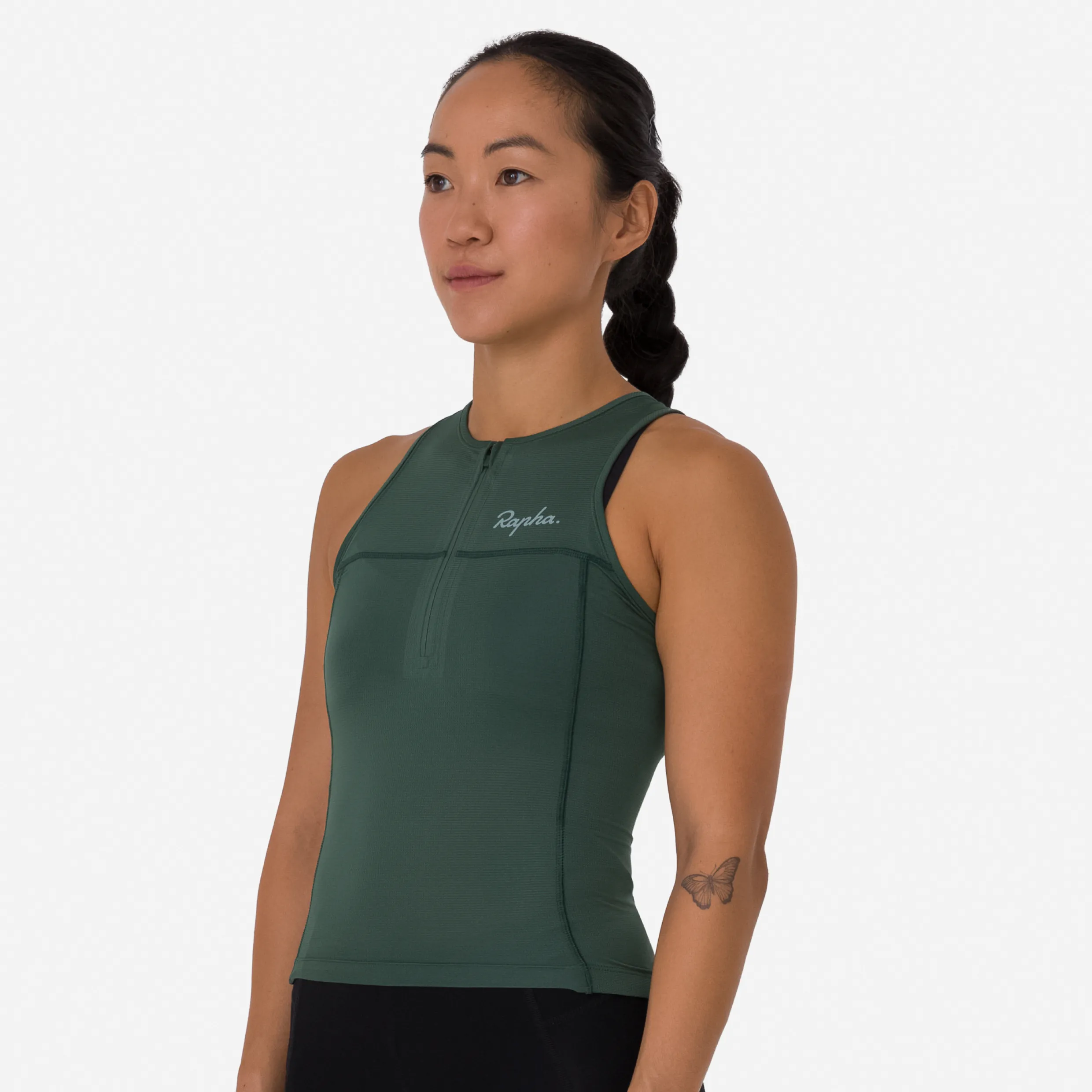 Women Rapha Women's Half Zip Tank