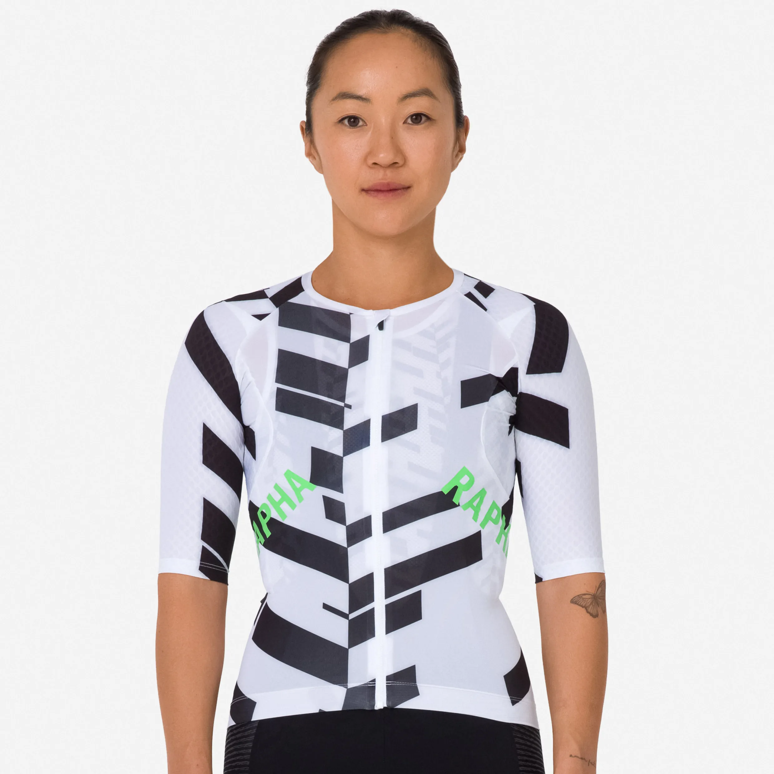 Women Rapha Women's Pro Team Aero Jersey - Data Print