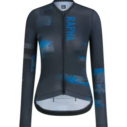 Women Rapha Women's Pro Team Long Sleeve Lightweight Jersey - Print Pack