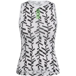 Women Rapha Women's Pro Team Sleeveless Base Layer - Data Print